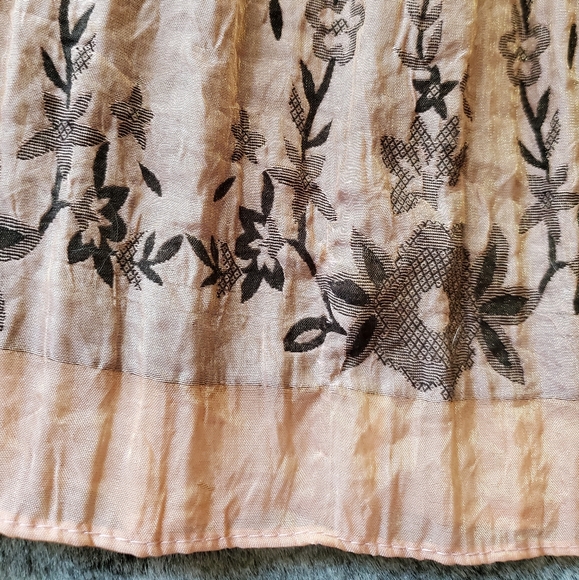 ANTHROPOLOGIE LAPIS GIRL BOHO DRESS / TOP / SKIRT 6/6X - Picture 4 of 9